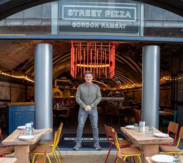A page on Gordon Ramsay Restaurant's website which lists rules around dogs in his establishments states that dogs are allowed outside only