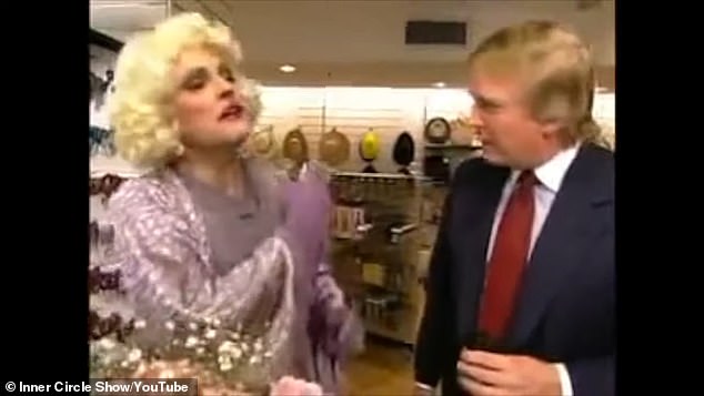 Giuliani dressed in drag in a comedy video he shot with Trump in the early 2000s