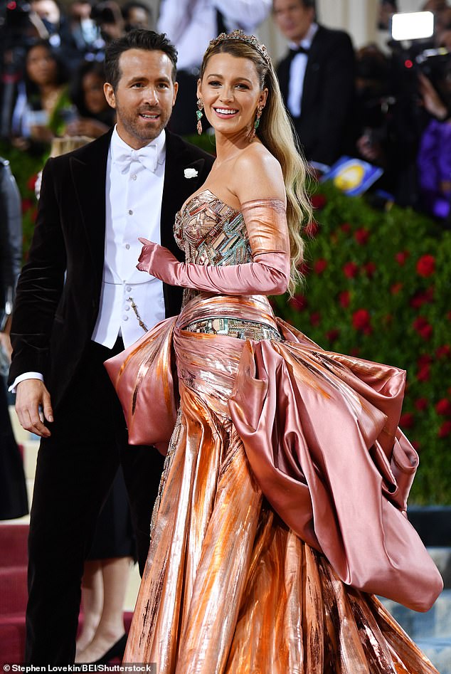 Blake Lively, along with husband Ryan Reynolds, could also make a appearance, potentially presenting a united front amid her ongoing legal battle with Justin Baldoni; (pictured 2022)