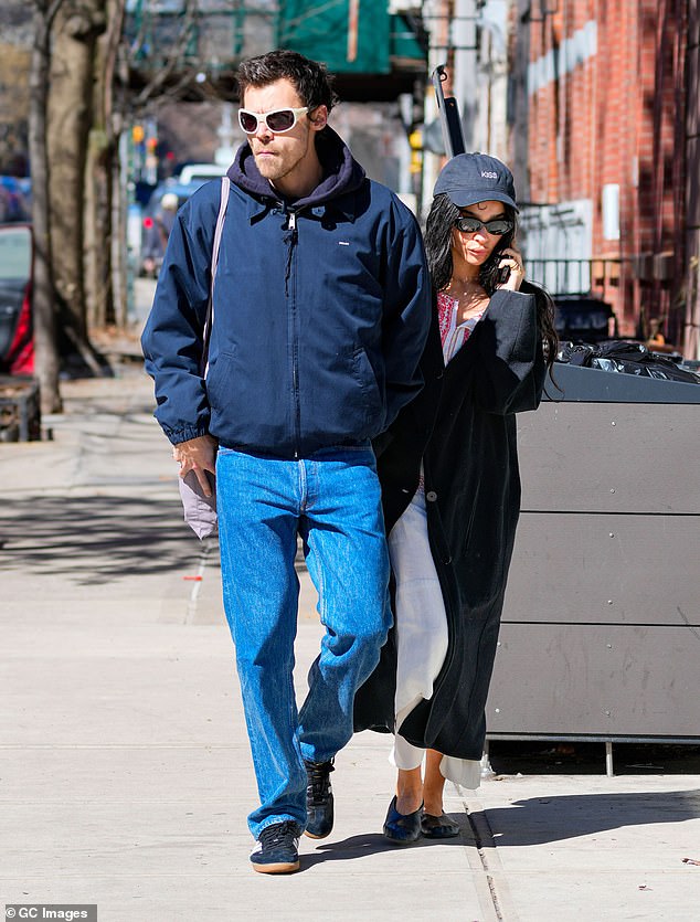 The singer, who has been romantically linked to Kravitz since 2025, is now reportedly engaged; (pictured March)