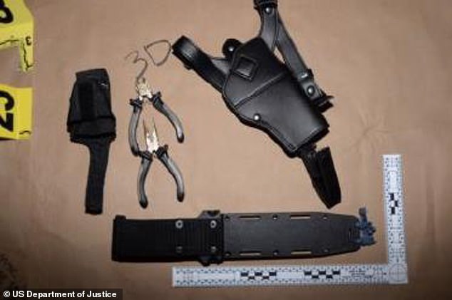 Allen was armed with seven knifes during the time of the attack, prosecutors say