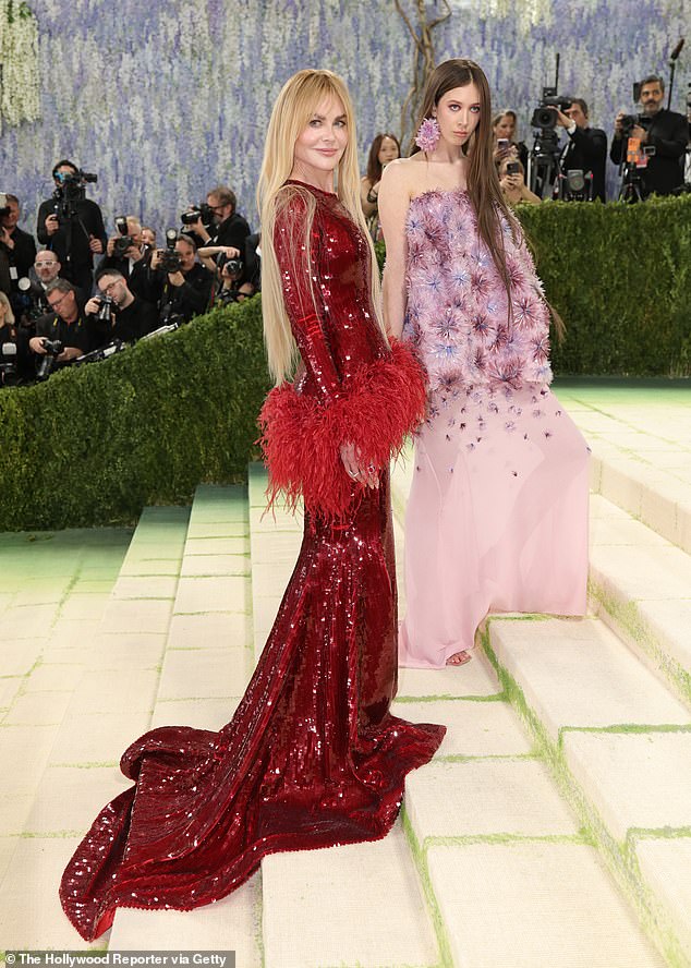 Any off-stage drama seemed far from the focus, with the night instead centered on the glamour as Sunday Rose made her debut on fashion’s most famous steps