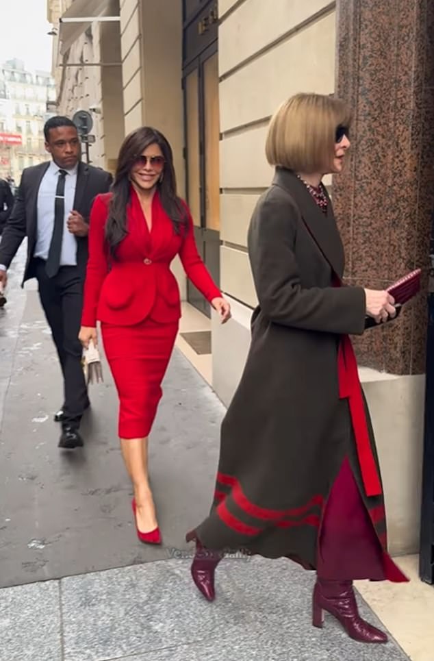 Sanchez Bezos was seen hobnobbing with the glitterati at Wintour¿s pre-party on Sunday night, effectively staking her claim as royalty