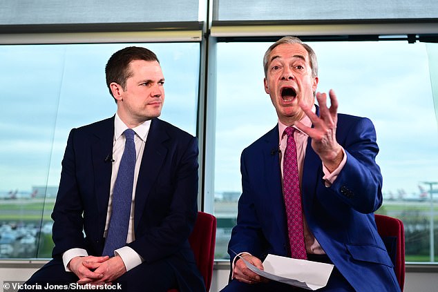 Robert Jenrick's defection to Reform in January was a blessing in disguise for the Tories, says Mrs Badenoch with a broad grin. She dismissed the idea of a deal with Farage's party