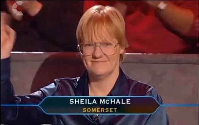 Sheila, an IT consultant from Weston-super-mare, reached the £250,000 question during her stint