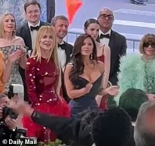 Many social media users poked fun at Sanchez's moves, with some branding them as 'beyond cringe,' 'awkward' and 'embarrassing'
