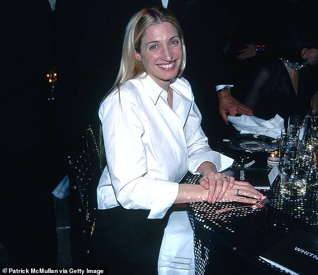 Pidgeon added, 'People really, really love Carolyn, and my priority every single day on set was doing justice to her legacy'; Bessette-Kennedy seen in 1999 in NYC