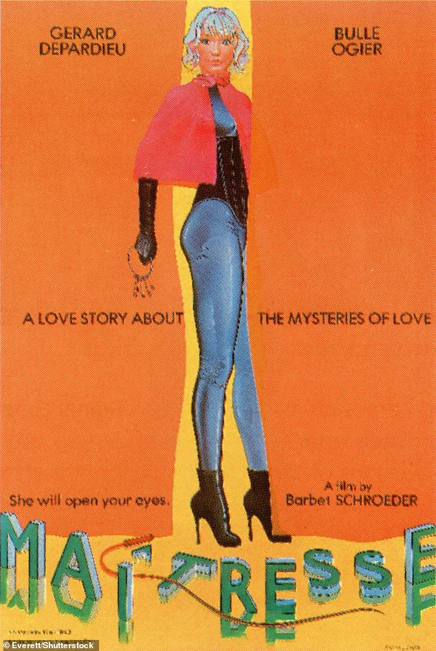 The outfit took inspiration from Jones' poster for the 1975 French erotic film Maîtresse and was controversial in both the U.S. and U.K. upon its release