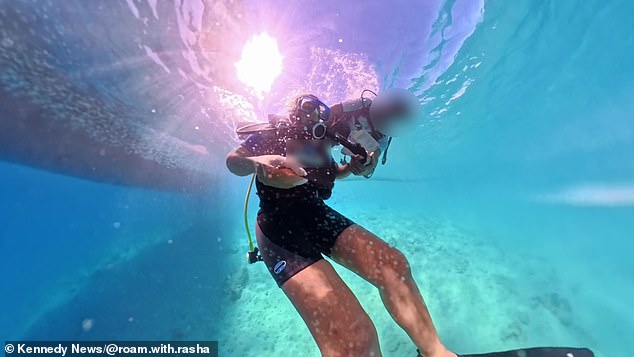 Ms Mediene, who also works as a lifeguard, said she was vulnerable as she did not know how to use her oxygen equipment and was alone in the water with the instructor