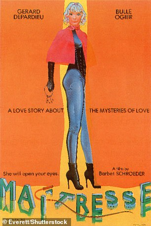 The outfit took inspiration from Jones' poster for the 1975 French erotic film Maîtresse and was controversial in both the U.S. and U.K. upon its release