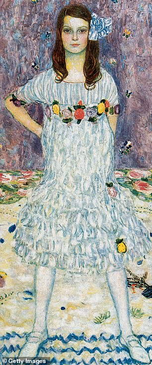 She copied the artist's seven-foot painting Mäda Primavesi