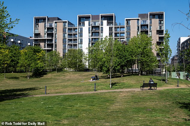 The average sold price for a property in the East Village area over the last year is £605,032