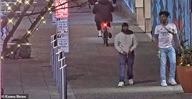 The victim was hospitalized for more than a week after he sustained a broken knee, a broken arm, and a deep cut above his right eye