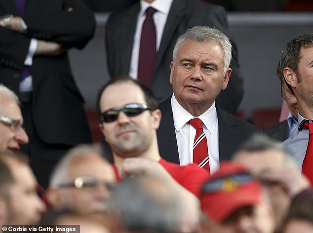 Eamonn Holmes spotted at a football match