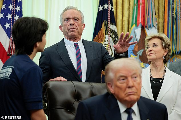 HHS Secretary Robert Kennedy lauded Trump's fitness, noting how he often walks miles while golfing
