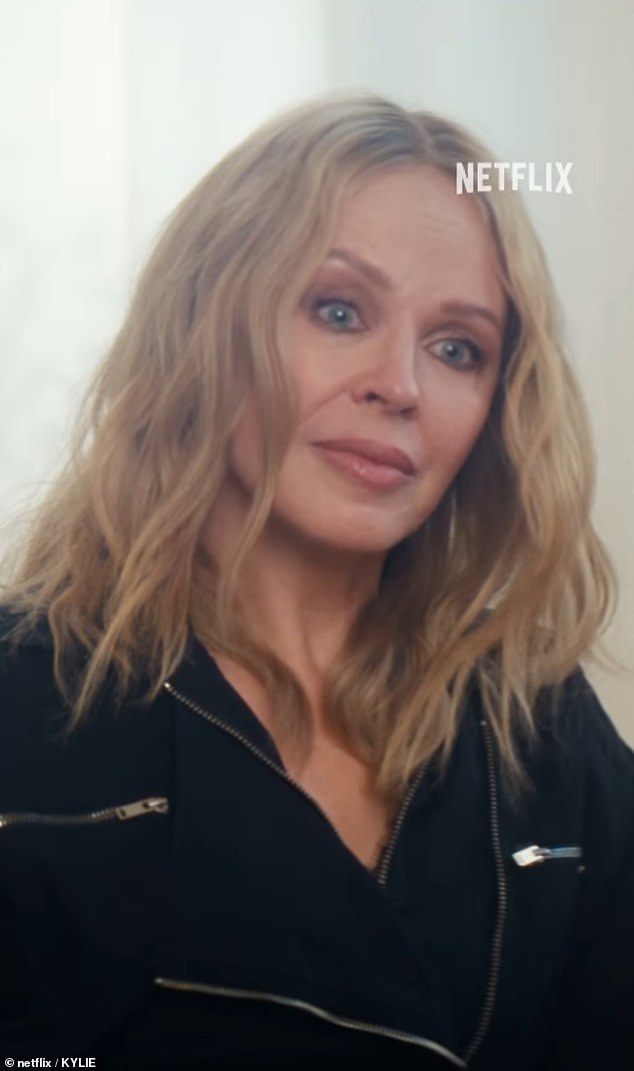 Kylie also held back tears as she opened up about how scared she was during her cancer battle, 'I felt removed from my body, I was so scared of what was ahead of me'