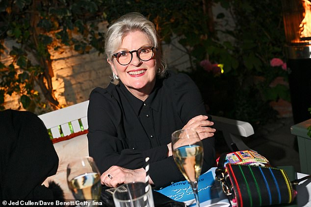 Fellow actress and two-time Oscar nominee Brenda Blethyn, 80, was also in attendance, looking very youthful in a stylish shirt dress