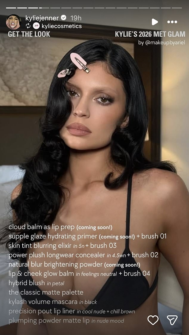One glamorous selfie posted to her Instagram stories looked noticeably different to some of the harsher red carpet shots, where she was caught in bad lighting and unappealing camera angles
