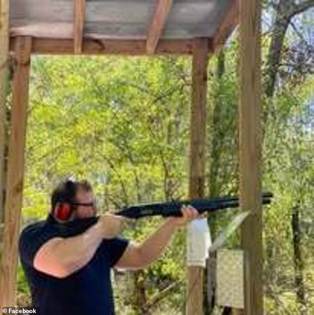 Dempsey is an avid shooter with numerous photos of him firing guns and posing with rifles on his now-deleted Facebook page