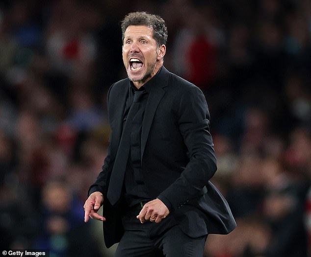 Simeone took his fiery nature as a player into the dugout when he transitioned into coaching