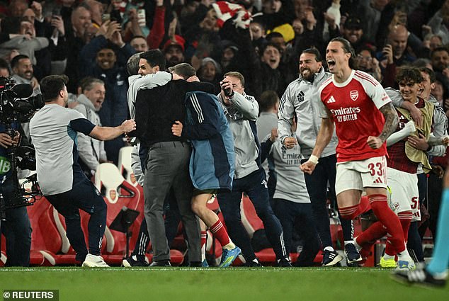 Arsenal had the last laugh, winning 1-0 on the night and 2-1 on aggregate to reach the Champions League final