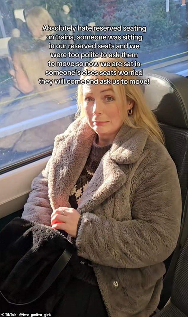 Some train passengers have even felt too uncomfortable to ask seat snatchers to move