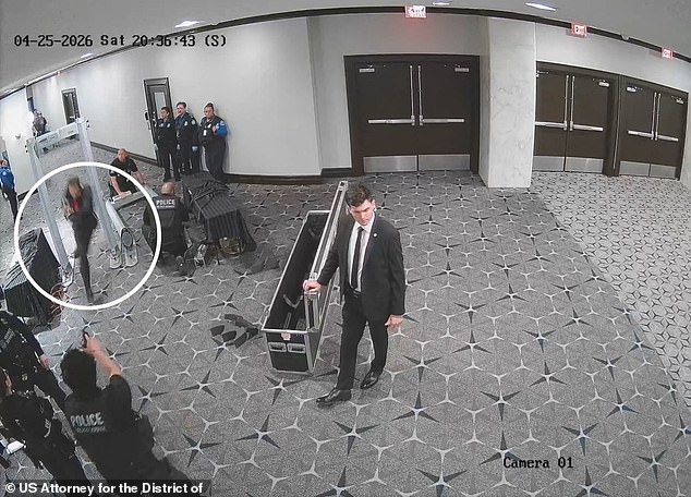 Allen charged Secret Service while carrying a shotgun, a handgun, and multiple knives