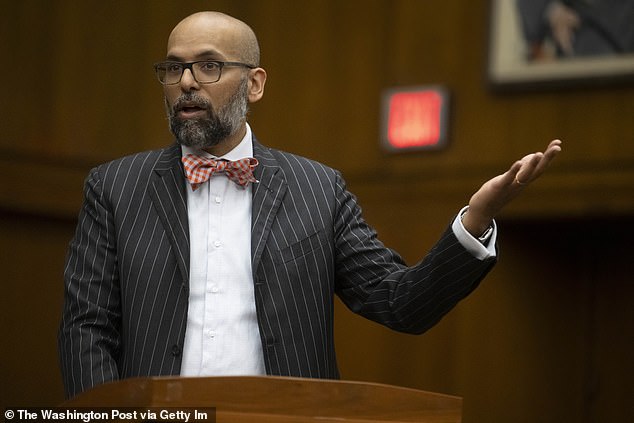 Faruqui went on to compare Allen's imprisonment to defendants arrest for rioting at the Capitol on January 6, 2021