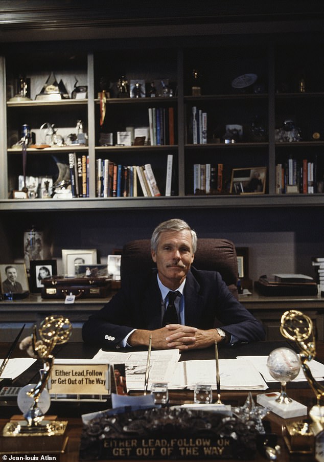 Turner's television empire extended beyond CNN, with TBS and TNT, Turner Classic Movies and Cartoon Network among his other creations