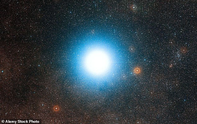 The Alpha Centauri triple star system can be seen in the southern sky in late spring and summer