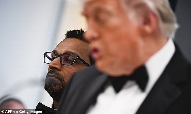 Patel has launched a defamation suit against The Atlantic after the magazine alleged he suffered from 'unexplained absences' and 'inebriation'