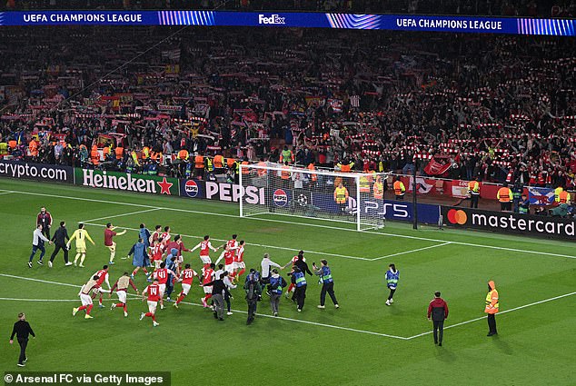 It all felt as if Arsenal supporters were finally beginning to believe that they were on the brink of a new era of success