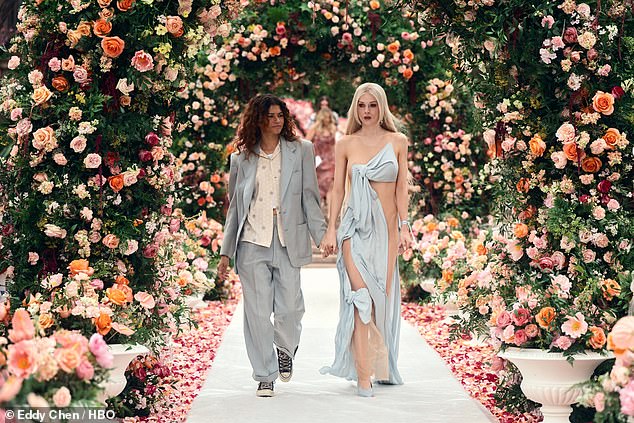 'It's important that the work is exciting, but also a little scary¿like, a little healthy fear about whether or not I'll be able to embody the character is always good,' said Zendaya; seen in Euphoria with Hunter Schafer