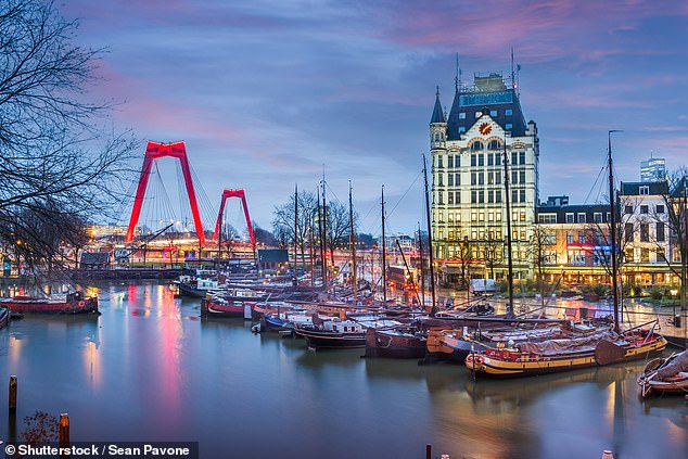 A trip from Hull to Rotterdam comes in at £312 with P&O Ferries on July 12