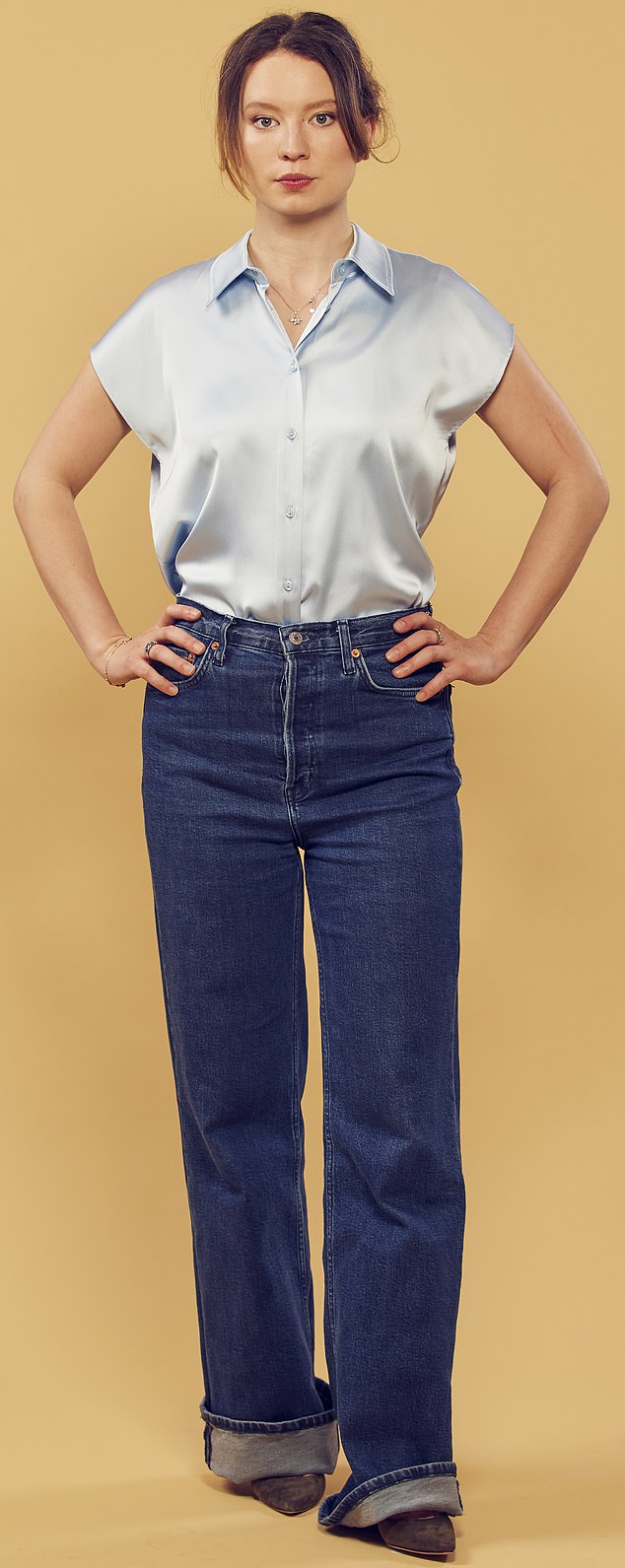 For all the young women I spoke to, immigration was not a concern, nor were they fearful of trans rights: the political gender divide is not a culture war, it’s an economic one (pictured, Rosie Beveridge)