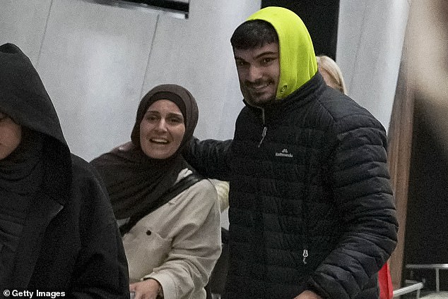 Zahra Ahmad (left) was the only one of four ISIS brides to not be arrested upon landing in Australia