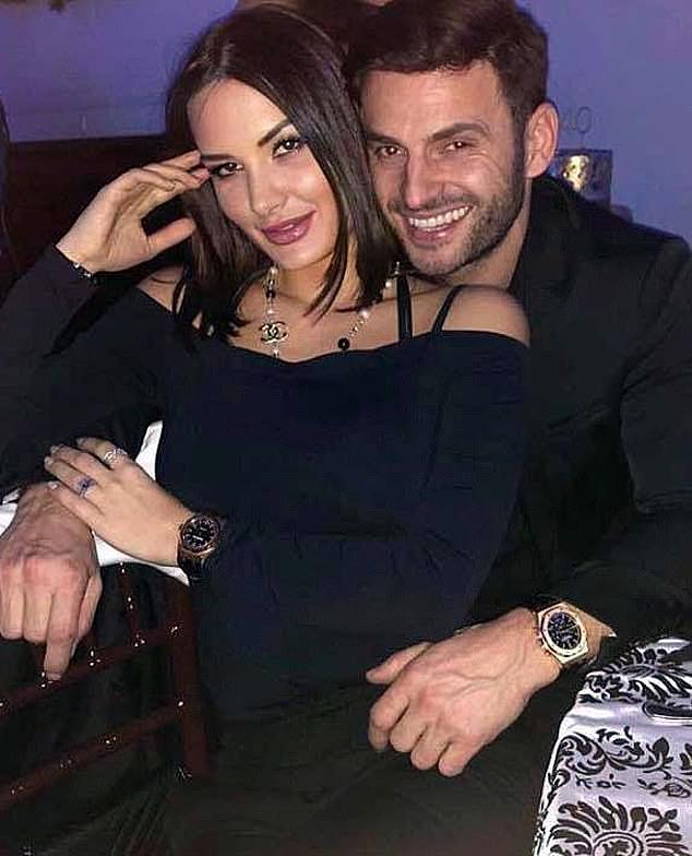 Beqiri, pictured with his wife, Debora Krasniqi, posed as a Swedish record producer but in reality was a senior figure in an international drugs gang