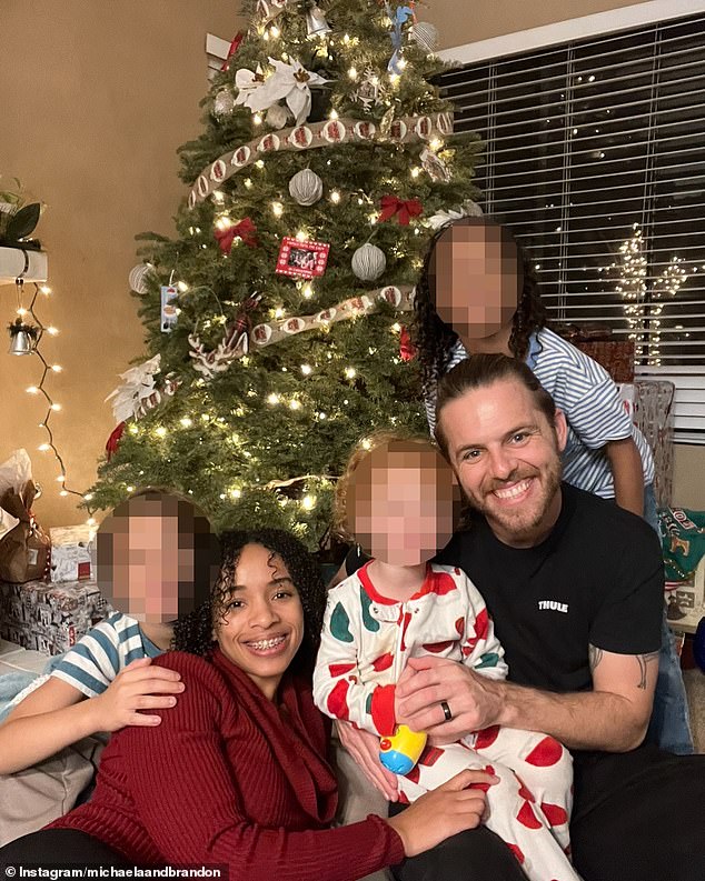 She and Brandon share three young children together, whom she touted on her escort page