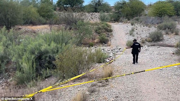 Human bones were found close to her Tucson, Arizona home on Thursday but they were quickly determined to be unrelated to her