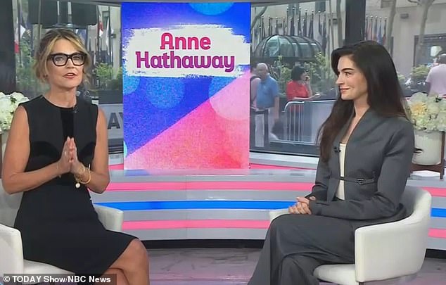 A rumor quickly spread on Wednesday after social media users claimed to have seen Savannah disappear from the show halfway through a chat with actress Anne Hathaway