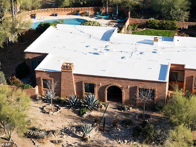Police believe Nancy Guthrie was kidnapped from her Tucson, Arizona home (pictured)