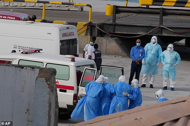 Spain's Canary Islands expressed its opposition to allowing the cruise to dock on the archipelago, fearing a possible outbreak in the community