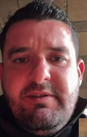 A Daily Mail investigation in December found a Kent-based Albanian named Alfons, pictured, was running a network helping crooks flee for £2,500