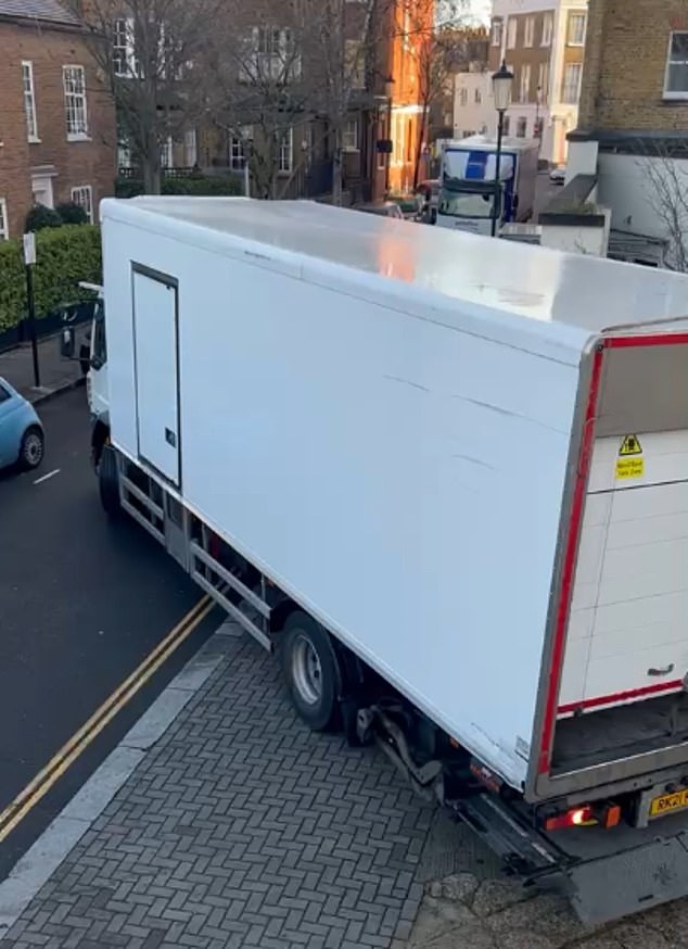 Multiple HGVs squeeze down the narrow lane each day and struggle to manoeuvre into the loading area