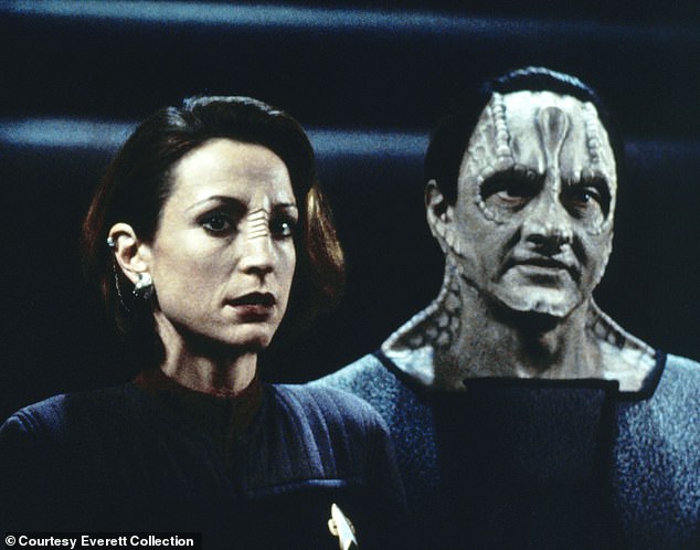 Robinson managed to win over fans when he landed the role of Elim Garak on Star Trek: Deep Space Nine (pictured right), despite the character being an exiled spy and elite assassin