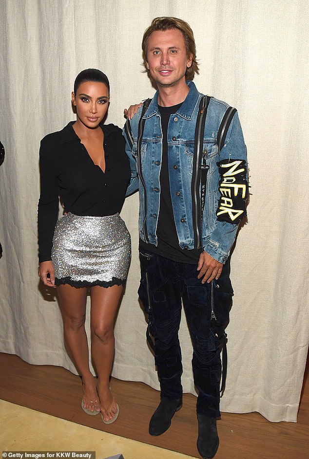 The Food God previously said he and Kardashian are 'absolutely' still close even if they keep their bond out of the public eye; Cheban and Kardashian seen in 2019