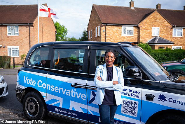 Ms Badenoch spent the final day of campaigning in areas like Wandsworth and Croydon, with results suggesting this focus has born fruit