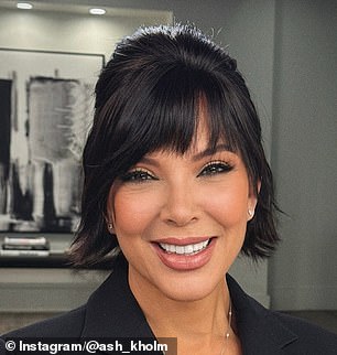 She debuted a softer, fringed cut last year