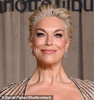 Hannah Waddingham's look here makes her features look more angular