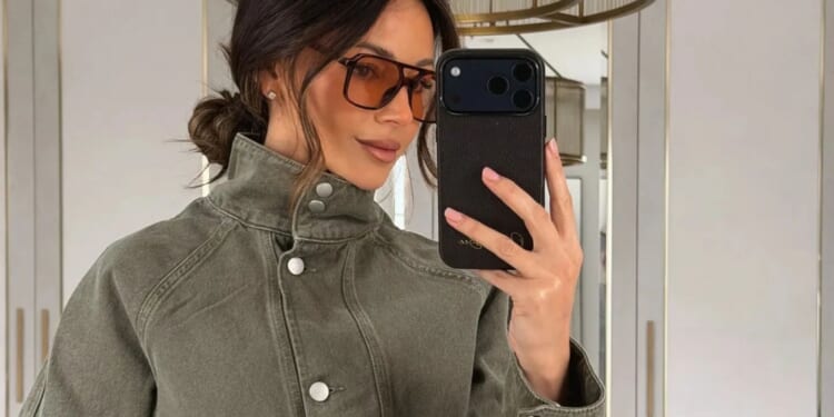 Why the viral funnel neck jacket loved by Michelle Keegan is a spring must-buy